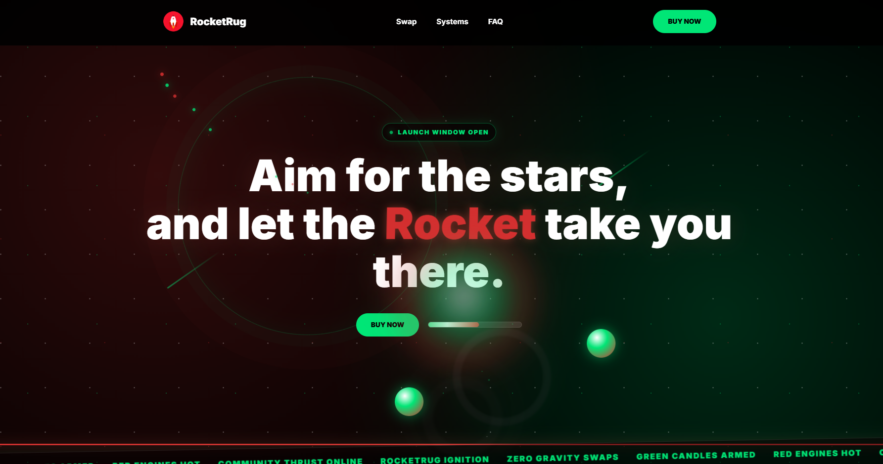 RocketRug project preview